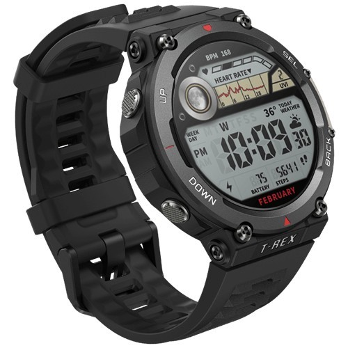 Часы Amazfit T-Rex 2 Ember Black (Черный) EAC 4