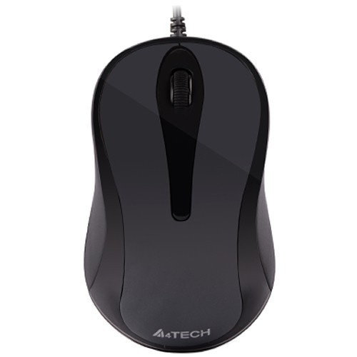 Проводная мышь A4Tech N-360-1 USB оптическая Gray (Серая) 1