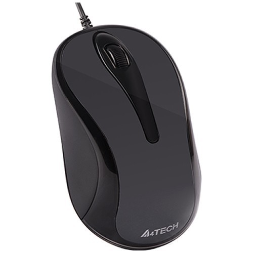 Проводная мышь A4Tech N-360-1 USB оптическая Gray (Серая) 2