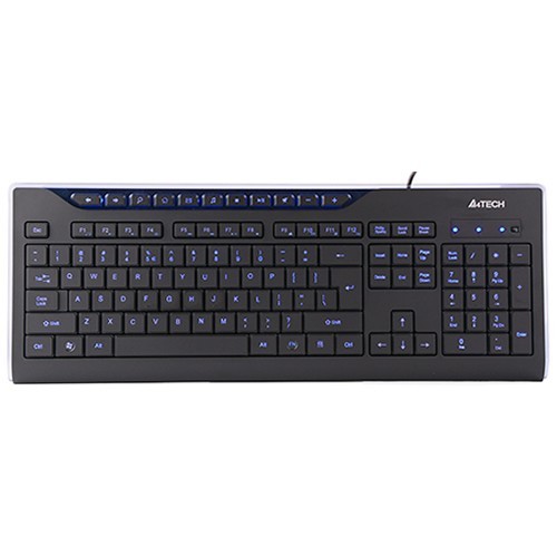Клавиатура A4Tech KD-800L USB Black (Черная) 1