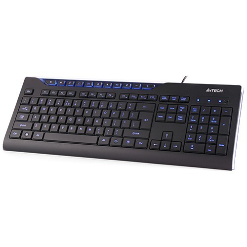 Клавиатура A4Tech KD-800L USB Black (Черная) 3
