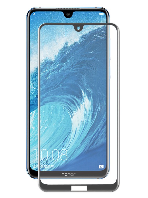 Защитное стекло Honor 8X 5D черное 1