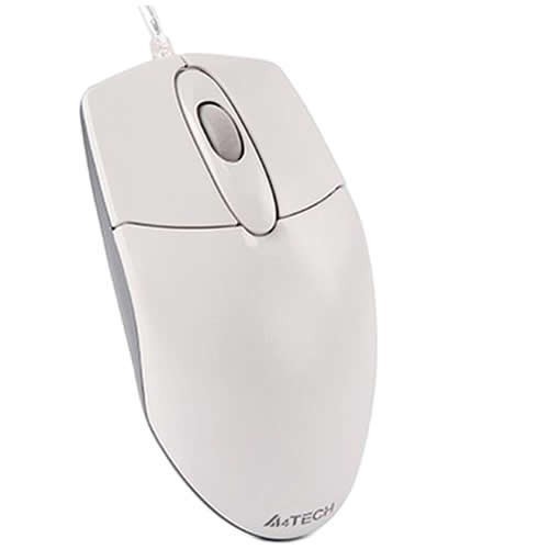 Проводная мышь A4Tech OP-720 USB оптическая White (Белая) 3
