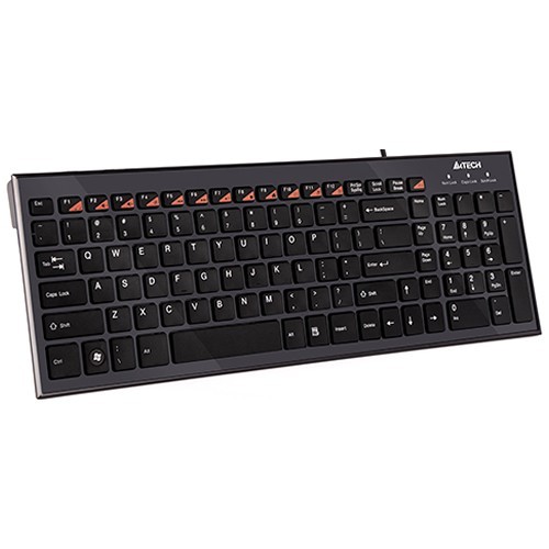Клавиатура A4Tech KX-100 USB Black (Черная) 2