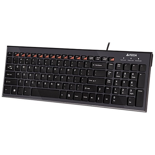 Клавиатура A4Tech KX-100 USB Black (Черная) 3