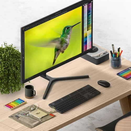 Монитор Xiaomi Mi Desktop Monitor 1C 23.8" Black (Черный) BHR4510GL EAC 8
