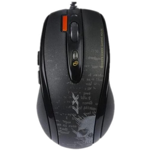 Проводная мышь A4Tech V-Track F5 USB лазерная Black (Черная) 1