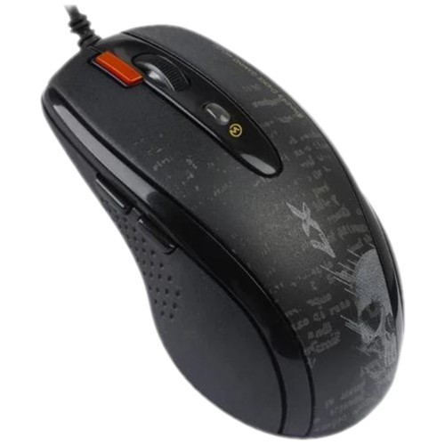 Проводная мышь A4Tech V-Track F5 USB лазерная Black (Черная) 2