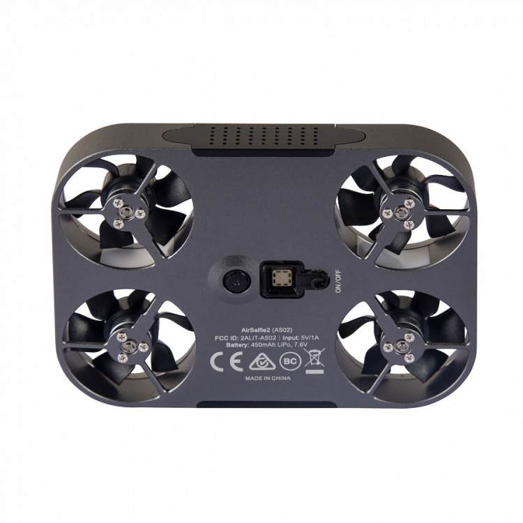 Квадрокоптер AirSelfie AirSelfie2 Power Edition Black (Черный) EAC 4