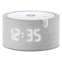 Умная колонка Яндекс Новая Станция Мини (с часами) Grey (Серый опал) EAC