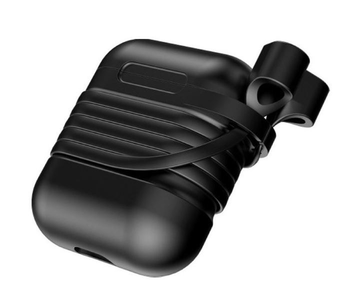 Чехол Baseus Silicone для Case for AirPods (Black) TZARGS-01 1
