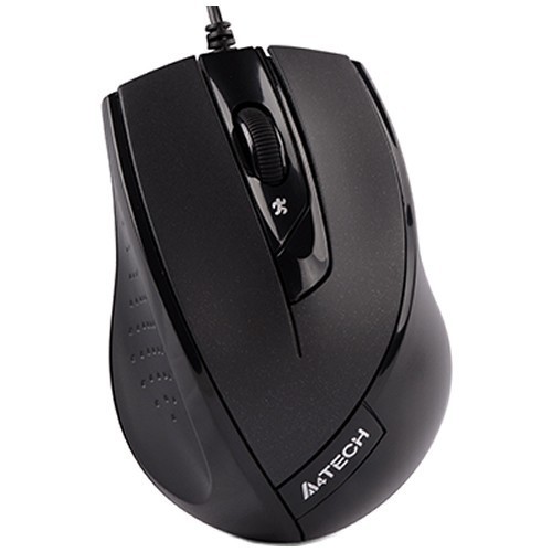 Проводная мышь A4Tech V-Track Padless N-600X USB оптическая Black (Черная) 2