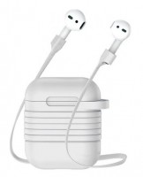 Чехол Baseus Silicone для Case for AirPods (White) TZARGS-G2