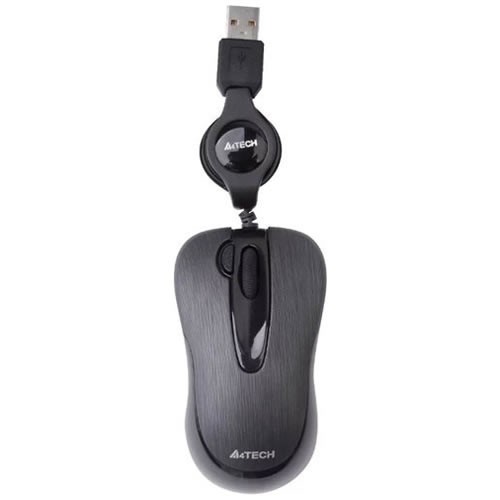 Проводная мышь A4Tech V-Track Padless N-60F USB оптическая Black (Черная) 1