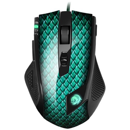 Проводная мышь Sharkoon Drakonia USB лазерная Green (Зеленая) 1