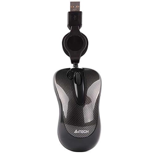 Проводная мышь A4Tech V-Track Padless N-60F-2 USB оптическая Black (Черная) 1