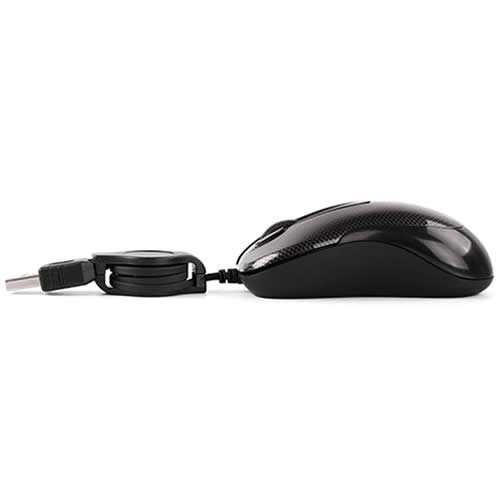 Проводная мышь A4Tech V-Track Padless N-60F-2 USB оптическая Black (Черная) 3
