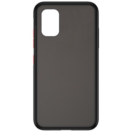 Силиконовая накладка для Samsung Galaxy A51 Skin Feeling (Черная рамка) 1