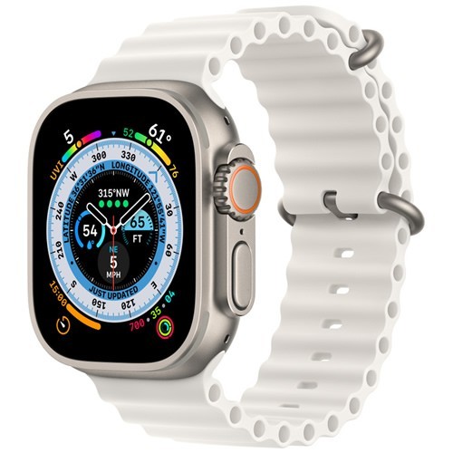 Умные часы Apple Watch Ultra 49 мм Titanium Case White Ocean Band 1