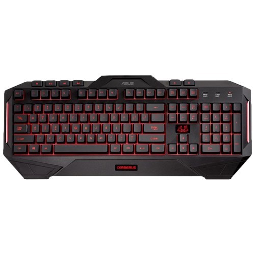 Клавиатура Asus Cerberus USB Black (Черная) 1