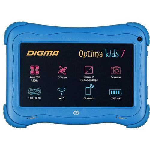 Планшет DIGMA Optima Kids 7 (2019) Blue (Синий) EAC 2