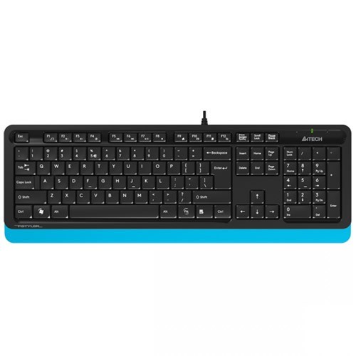 Комплект проводной A4Tech Fstyler F1010 USB Black/Blue (Черный/Голубой) 2