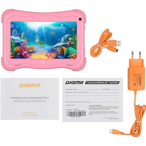 Планшет DIGMA Optima Kids 7 (2019) Pink (Розовый) EAC 7