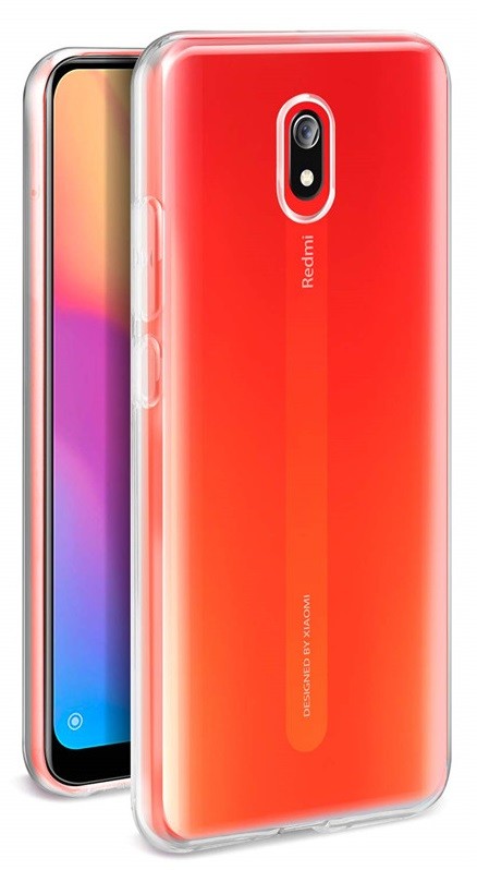 Силиконовая накладка для xiaomi redmi 8А (Прозрачная) MONARCH 1