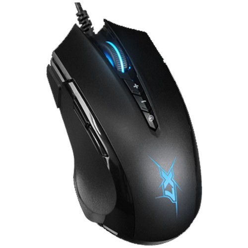 Проводная мышь A4Tech X89 USB оптическая Black (Черная) 2