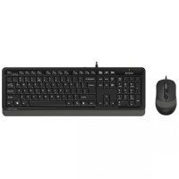 Комплект проводной A4Tech Fstyler F1010 USB Black/Grey (Черный/Серый)