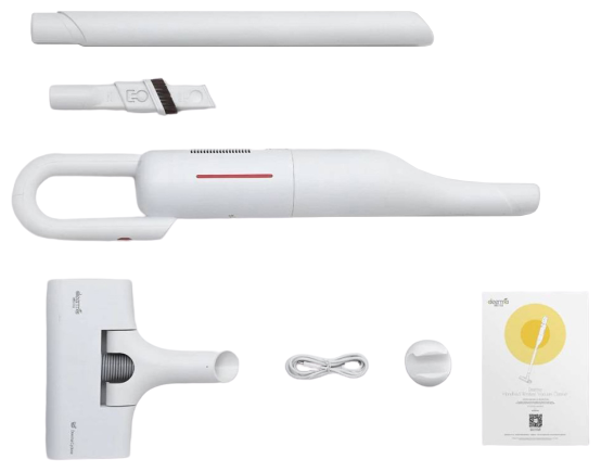Пылесос Deerma VC01 Wireless Vacuum Cleaner White (Белый) 5