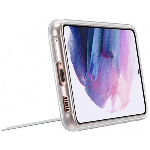 Чехол-накладка для Samsung Galaxy S21 Clear Standing Cover (Прозрачная) EF-JG991CTEGRU 3