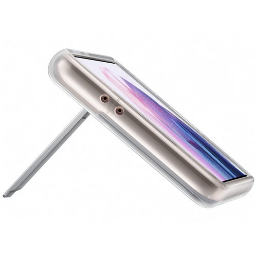 Чехол-накладка для Samsung Galaxy S21 Clear Standing Cover (Прозрачная) EF-JG991CTEGRU 4