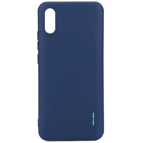 Силиконовая накладка для Xiaomi Redmi 9A Monarch Blue (Синяя) 1