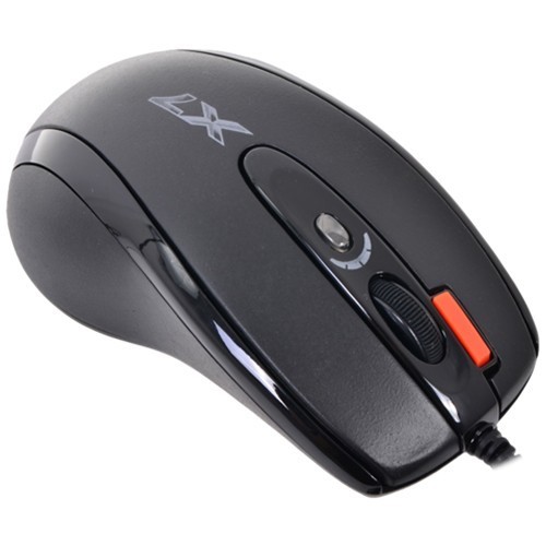 Проводная мышь A4Tech XL-750BK USB лазерная Black (Черная) 2