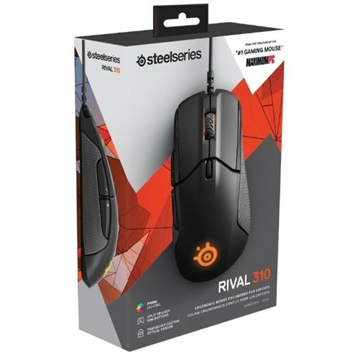Проводная мышь Steelseries Rival 310 USB оптическая (62433) Black (Черная) 7