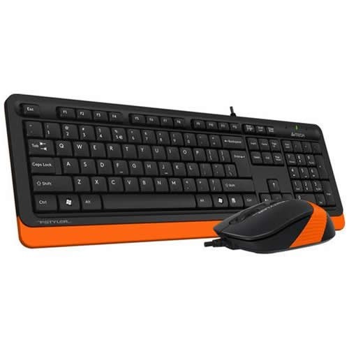 Комплект проводной A4Tech Fstyler F1010 USB Black/Orange (Черный/Оранжевый) 5