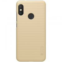 Nillkin Frosted Shield пластиковая накладка для Xiaomi Mi A2 lite/6 pro (золотая)