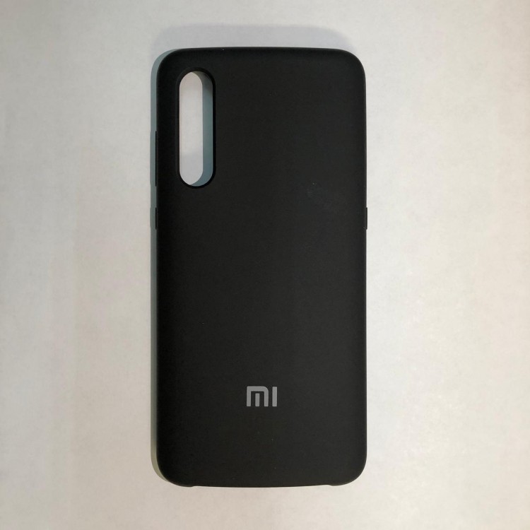 Силиконовая накладка для Xiaomi Mi 9 (Черная) 1
