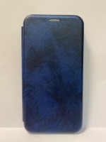Чехол книжка для Xiaomi redmi 8A (Синяя)