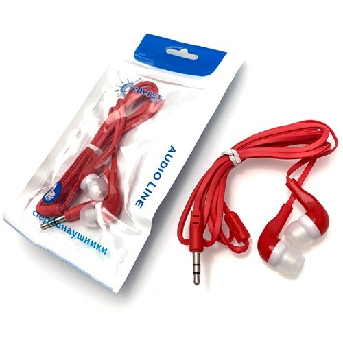 Наушники MP-3 Energy Stereo Q6 Red (Красные) 2