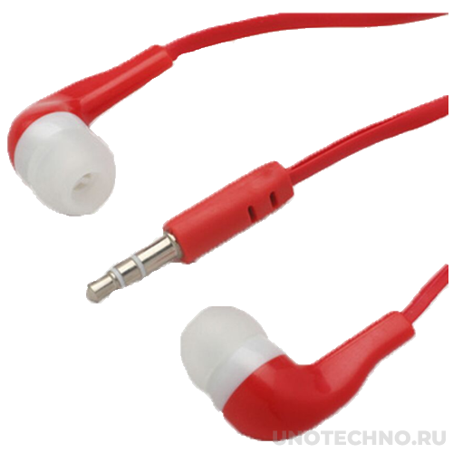 Наушники MP-3 Energy Stereo Q6 Red (Красные) 1