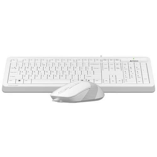 Комплект проводной A4Tech Fstyler F1010 USB White/Grey (Белый/Серый) 4