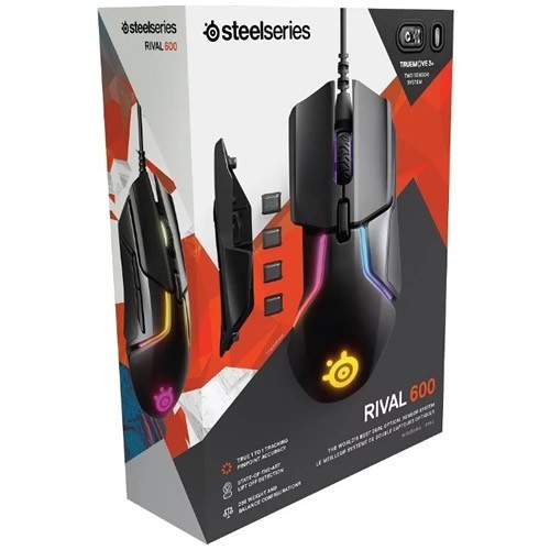 Проводная мышь Steelseries Rival 600 USB оптическая (62446) Black (Черная) 8