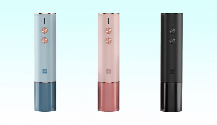 Штопор электрический Huo Hou Electric Wine Opener Blue (Синий) HU122 3