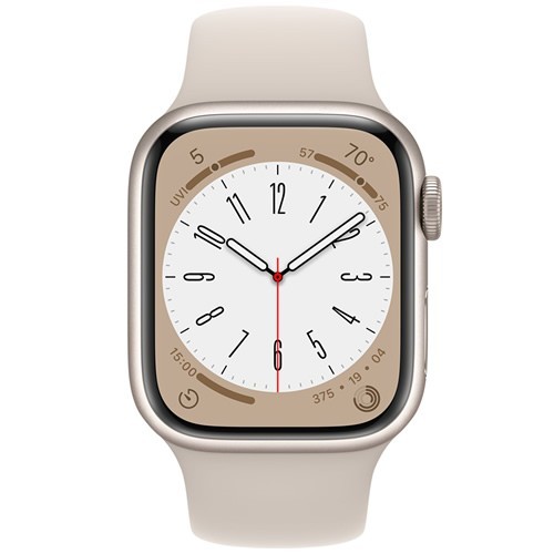 Умные часы Apple Watch Series 8 45 мм Starlight Aluminium Case, Starlight Sport Band M/L 2