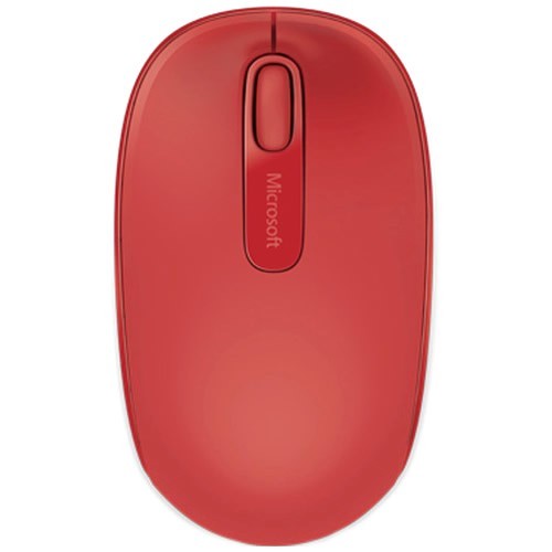 Беспроводная мышь Microsoft Mobile Mouse 1850 USB оптическая (U7Z-00034) Flame Red (Красная) 1