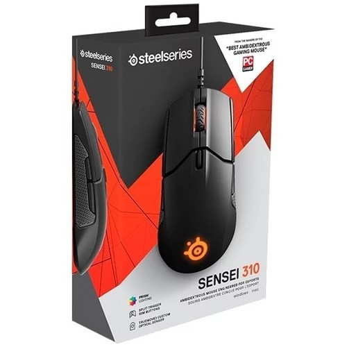 Проводная мышь Steelseries Sensei 310 USB оптическая (62432) Black (Черная) 7