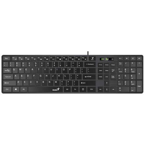 Клавиатура Genius SlimStar 126 USB Black (Черная) 1