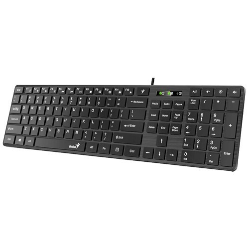 Клавиатура Genius SlimStar 126 USB Black (Черная) 2